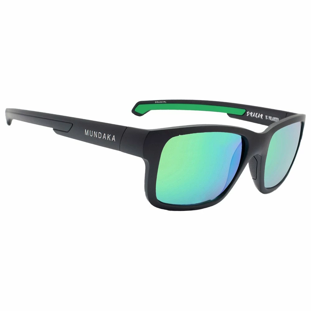 Lunettes De Soleil Mundaka Optic Drakar Mat Black Green Smoke Green Revo 3 Lunettes De Soleil Mundaka Optic Drakar Mat Black Green Smoke Green Revo