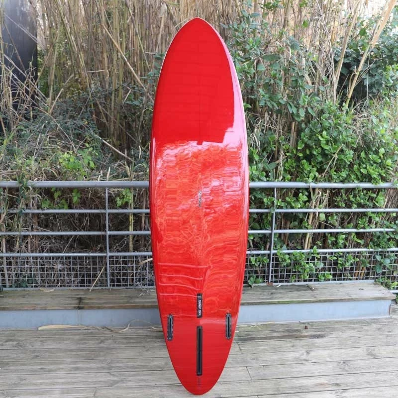 Board De Surf Pukas La Côte - Red Tint - Futures Fins - 7'2" / 123 Cm 4 Board De Surf Pukas La Côte - Red Tint - Futures Fins - 7'2" / 123 Cm – Image 2
