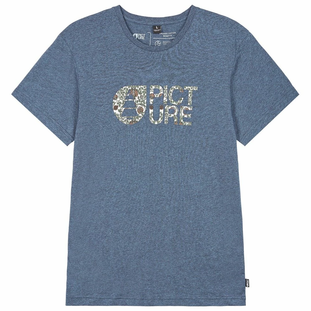 Tee-shirt Picture Basement Bali Dark Blue Melange 3 Tee-shirt Picture Basement Bali Dark Blue Melange