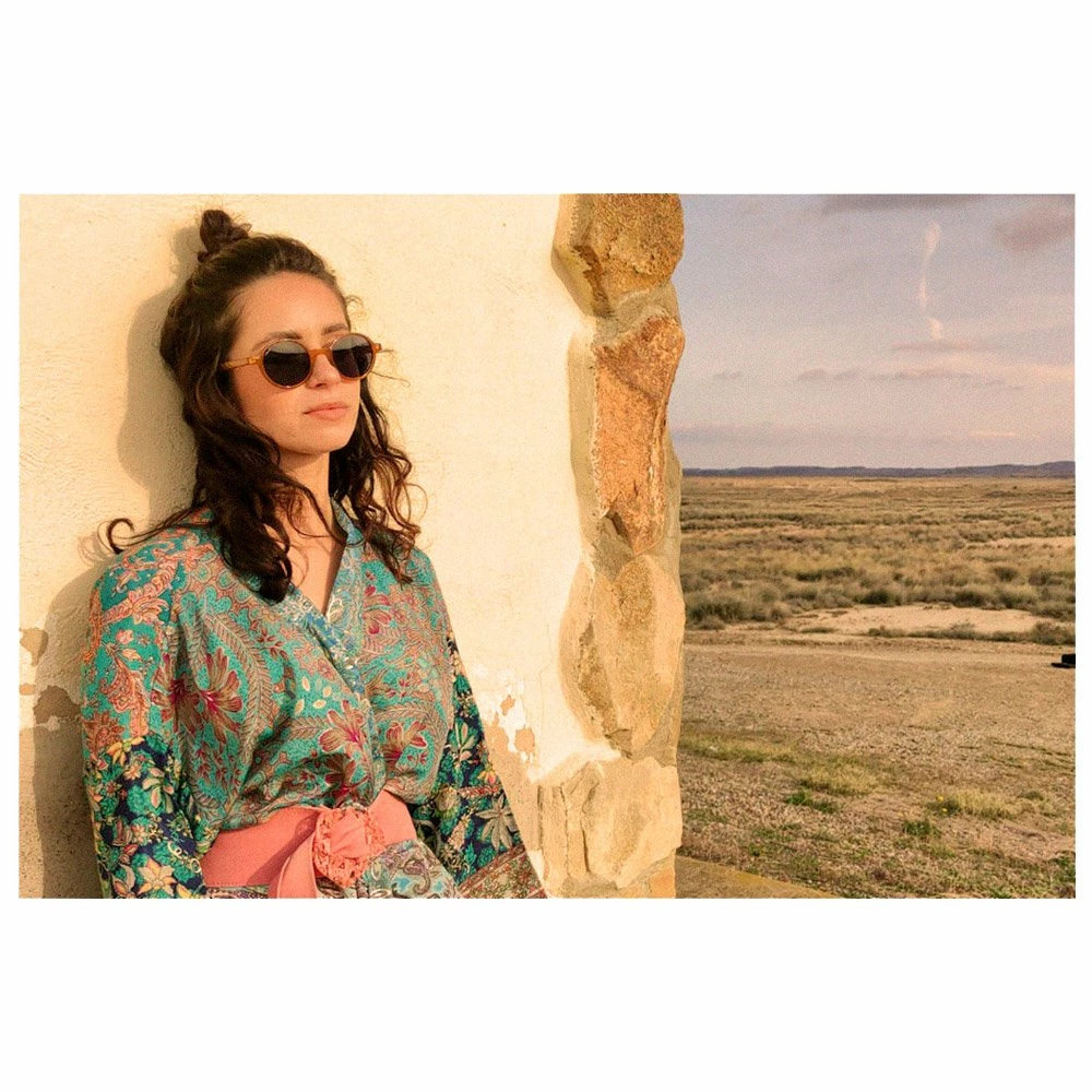 Lunettes De Soleil Moken Vision Lyndon Mustard Blue Cat.3 Polarized 7 Lunettes De Soleil Moken Vision Lyndon Mustard Blue Cat.3 Polarized – Image 5