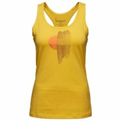 Tee-shirt Black Diamond W Luminary Tank Ochre