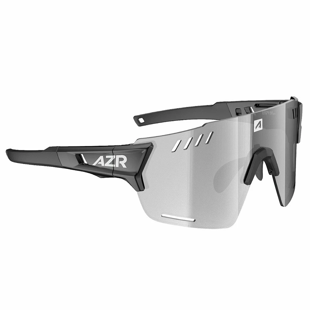 Lunettes De Soleil AZR Aspin Rx Noire Vernie Gris Miroir 4 Lunettes De Soleil AZR Aspin Rx Noire Vernie Gris Miroir – Image 2