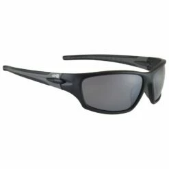 Lunettes De Soleil AZR Rock Mat Noir Gris Miroir