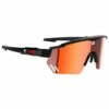 Lunettes De Soleil AZR Race Rx Noire Vernie Rouge Multicouche