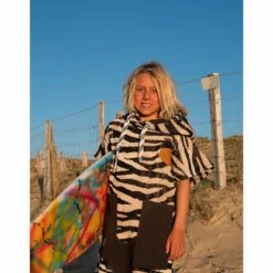 Poncho Surf All-In Poncho Surf All-In Enfant K Crew - Dark Pink / Zebra Black