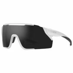 Lunettes De Soleil Smith Attack Mag MTB Matte White Chromapop Black