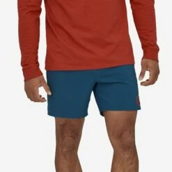 Short Patagonia Hydropeak Volley Peak Protector Badge Tidepool Blue -Surfen Geschäft 674d481a5d7175f5dd0c35e7875c41549d3243cb E22PATATEB86749 3