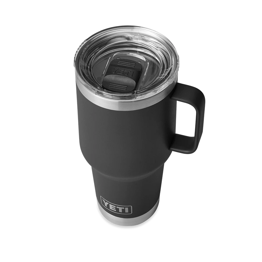 Tasse Yeti Tasse Rambler 30 OZ (887 Ml) Travel Mug Black 5 Tasse Yeti Tasse Rambler 30 OZ (887 Ml) Travel Mug Black – Image 3