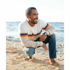 Sweat Outerknown Nostalgic Sweater Rainbow -Surfen Geschäft 68f2bf25b5286559b53bf6a1e60ad939113d7079 E23OTKNTEH3382364 2
