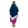 Poncho Surf All-In V Beach Crew - Grey Blue / White / Pink -Surfen Geschäft 6ab49c33a5b9d96bf0a8f9d060c18b6bc685c6e6 E22ALL WAT88533 ALLI0096146 1