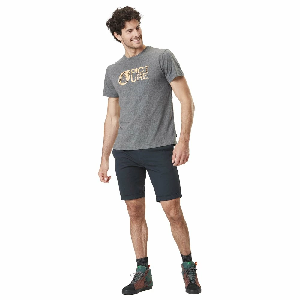 Tee-shirt Picture Basement Palmay Dark Grey Melange 5 Tee-shirt Picture Basement Palmay Dark Grey Melange – Image 3