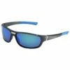 Lunettes De Soleil Vuarnet Racing Small Noir Métalisé Ble Grey Polar Blue Flash