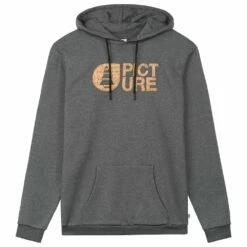 Sweat Picture Basement Cork Hoodie Dark Grey Melange