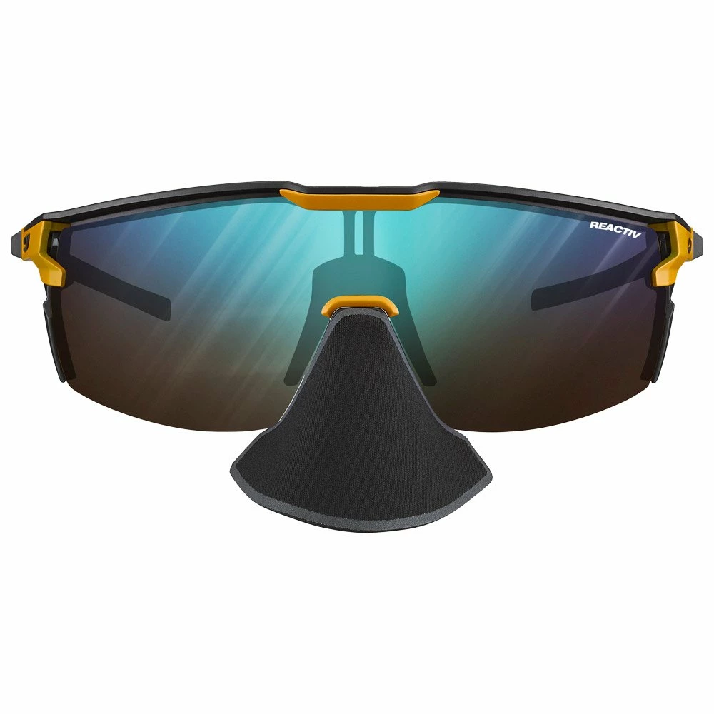 Lunettes De Soleil Julbo Ultimate Cover Mat Jaune Noir Reactiv 2-4 7 Lunettes De Soleil Julbo Ultimate Cover Mat Jaune Noir Reactiv 2-4 – Image 5