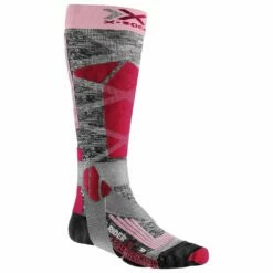 X-Socks Chaussettes X Socks Ski Rider Lady 4.0 Gris Rose