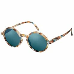 Lunettes De Soleil Izipizi Junior Sun #G Blue Tortoise Soft Blue Mirror