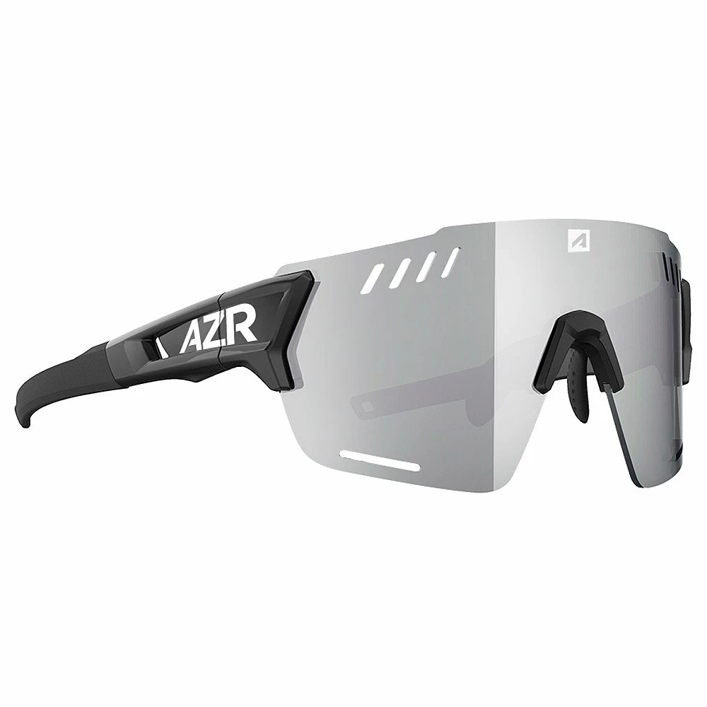 Lunettes De Soleil AZR Aspin Rx Noire Vernie Gris Miroir 3 Lunettes De Soleil AZR Aspin Rx Noire Vernie Gris Miroir