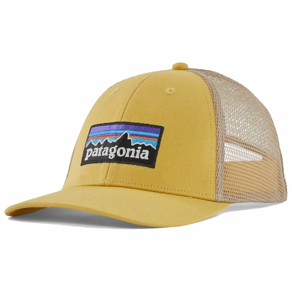 Casquette Patagonia P-6 Logo Lopro Trucker Hat Surfboard Yellow 3 Casquette Patagonia P-6 Logo Lopro Trucker Hat Surfboard Yellow