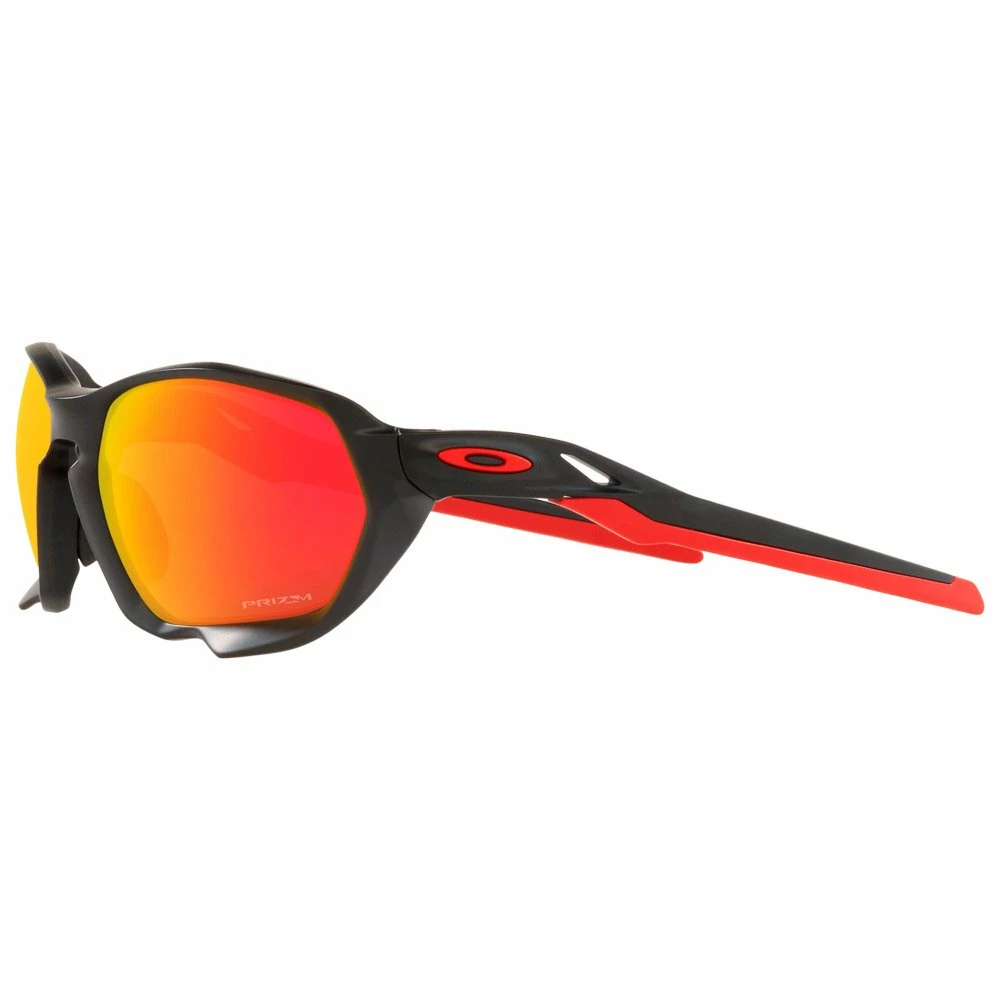 Lunettes De Soleil Oakley Plazma Matte Black Ink Prizm Ruby 4 Lunettes De Soleil Oakley Plazma Matte Black Ink Prizm Ruby – Image 2