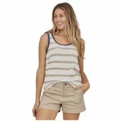 Tee-shirt Patagonia W's Ridge Rise Stripe Repeat Organic Tank Birch White 7 Tee-shirt Patagonia W's Ridge Rise Stripe Repeat Organic Tank Birch White -Surfen Geschäft 73723a7287ef8677fa5e75f3892a9f44a8768543 E22PATATEH2206105 4