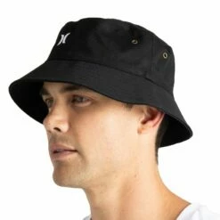 Casquette Surf / Chapeau Surf Hurley Chapeau Bob Small Logo Bucket - Black