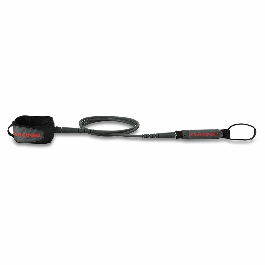Leash Surf Dakine Leash Kaimana Team Leash 1/4"- Shadow 4 Leash Surf Dakine Leash Kaimana Team Leash 1/4"- Shadow – Image 2