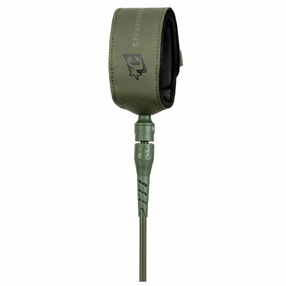 Leash Surf Creatures Superlite Comp Military 3 Leash Surf Creatures Superlite Comp Military