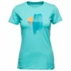 Tee-shirt Black Diamond W Luminary Tee Coastal Blue