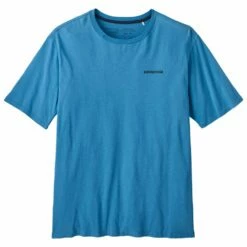 Tee-shirt Patagonia P-6 Mission Organic Anacapa Blue