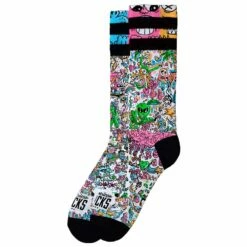 Chaussettes American Socks The Original Signature Doodle