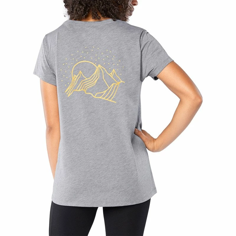 Tee-shirt Dakine Mountain Stars Tech - Heather Graphite 4 Tee-shirt Dakine Mountain Stars Tech - Heather Graphite – Image 2