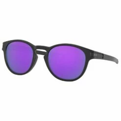 Lunettes De Soleil Oakley Latch Matte Black Prizm Violet