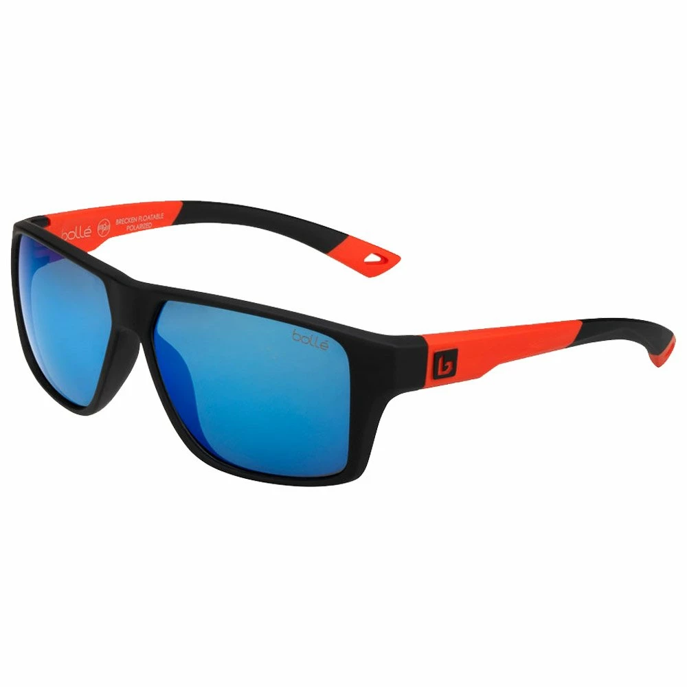 Lunettes De Soleil Bolle Brecken Floatable Matte Black Red Offshore Blue Polarized 3 Lunettes De Soleil Bolle Brecken Floatable Matte Black Red Offshore Blue Polarized