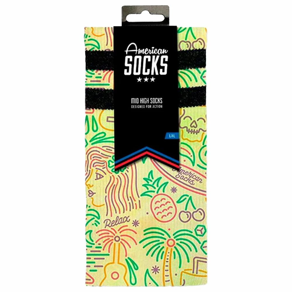Chaussettes American Socks Giftbox Aloha 6 Chaussettes American Socks Giftbox Aloha – Image 4
