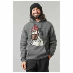 Sweat Picture Mopsa Plush Hoodie Dark Grey Melange -Surfen Geschäft 7ccbcc22eb11b9457654e221e7cad46eae2e3b29 H23PICTTEH2264930 4