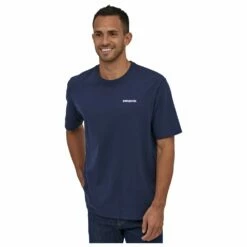 Tee-shirt Patagonia P-6 Logo Responsibili-Tee Classic Navy