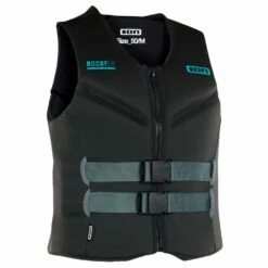 Impact Vest Ion Booster USCG Front Zip 2023 Black