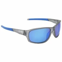 Lunettes De Soleil AZR Cap Mat Crystal Noir Multicouche Bleu Polarized