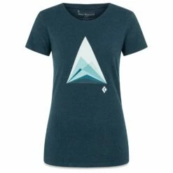 Tee-shirt Black Diamond W Mountain Transparency Tee Eclipse Heather