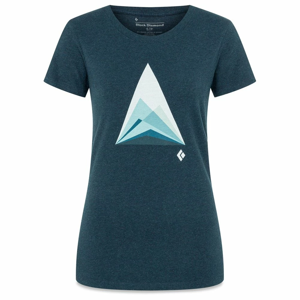 Tee-shirt Black Diamond W Mountain Transparency Tee Eclipse Heather 3 Tee-shirt Black Diamond W Mountain Transparency Tee Eclipse Heather
