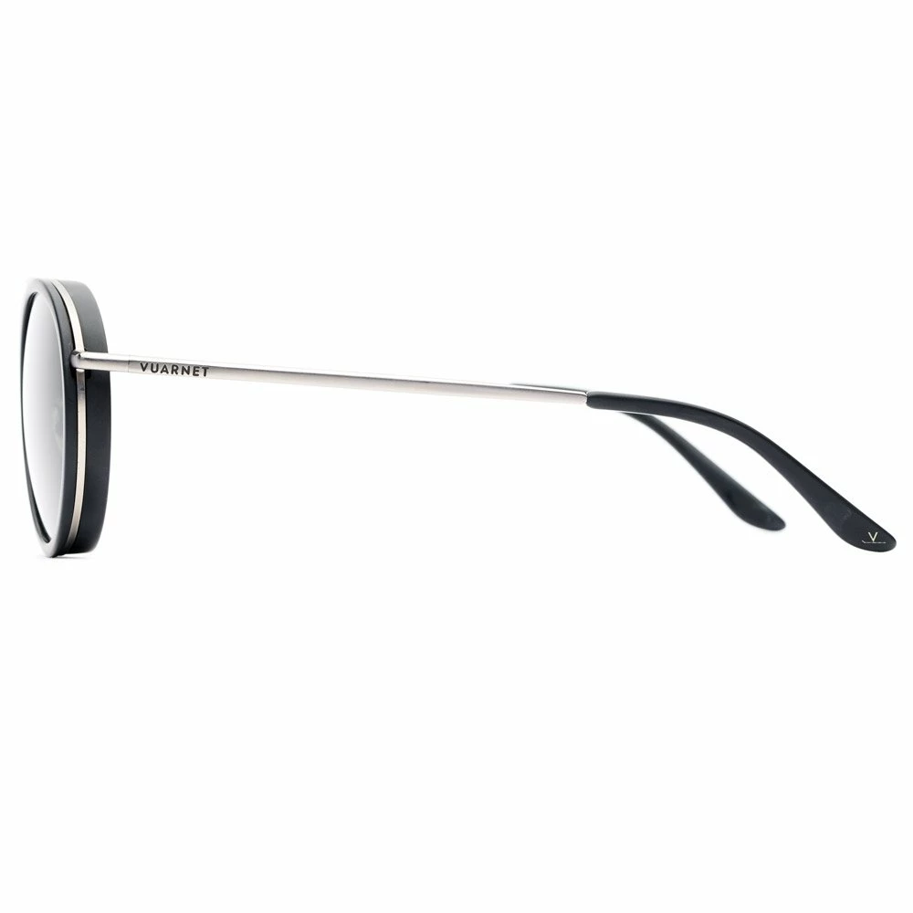 Lunettes De Soleil Vuarnet Edge Round Noir Mat Grey Polar 4 Lunettes De Soleil Vuarnet Edge Round Noir Mat Grey Polar – Image 2