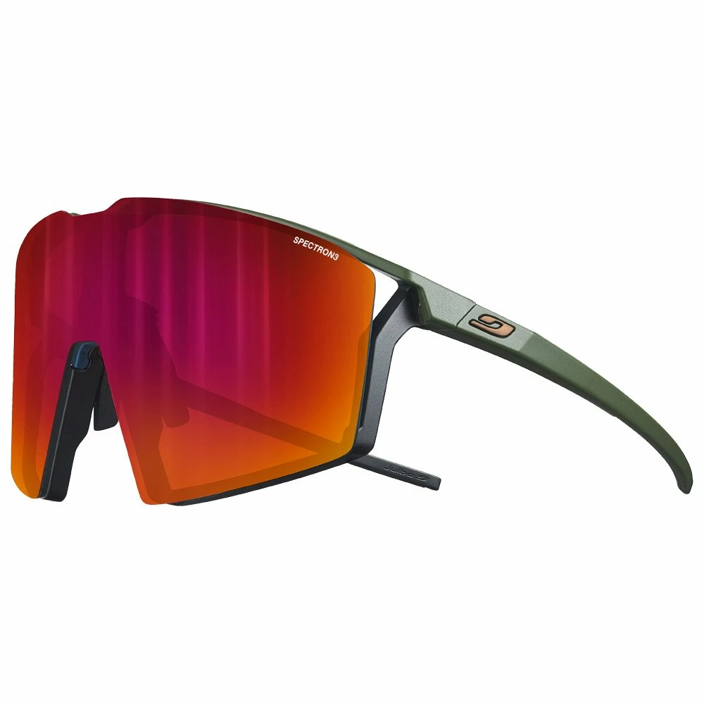 Lunettes De Soleil Julbo Edge Mat Kaki Noir Spectron 3 + Spectron 0 3 Lunettes De Soleil Julbo Edge Mat Kaki Noir Spectron 3 + Spectron 0