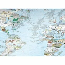 Accessoires Divers Surf Awesome Maps Carte Du Monde - Snowtrip Map -Surfen Geschäft 80aaa8f3941597ac6e4a3a93980486f0fe603536 E21AWESWAT25121 AWSM0075397 4