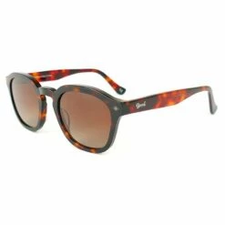 Lunettes De Soleil Binocle Eyewear James Shiny Tortoise Gradient Brown Polarized