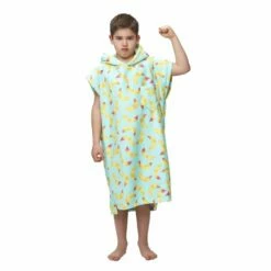 Poncho Surf After Essentials Enfant/Ado - Banan Stain