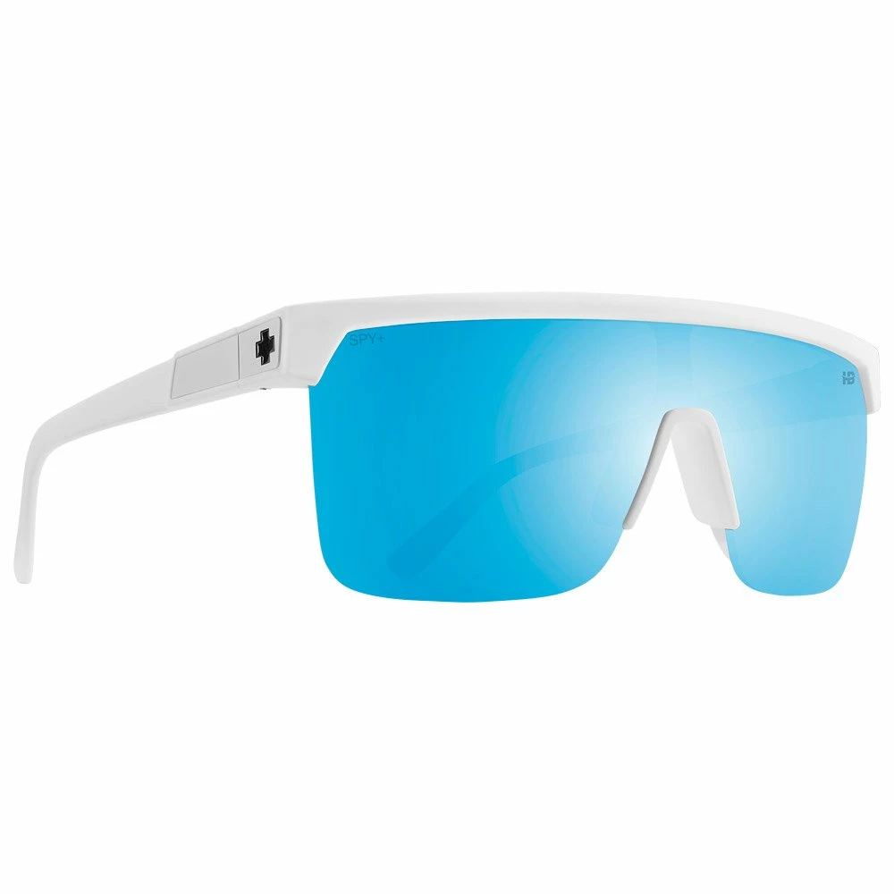 Lunettes De Soleil Spy Flynn 50/50 Matte White Happy Boost Bronze Polar Ice Blue Spectra Mirror 3 Lunettes De Soleil Spy Flynn 50/50 Matte White Happy Boost Bronze Polar Ice Blue Spectra Mirror