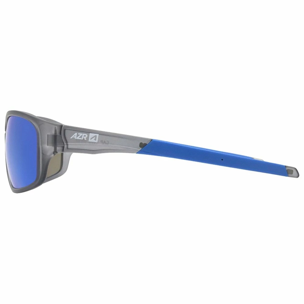 Lunettes De Soleil AZR Cap Mat Crystal Noir Multicouche Bleu Polarized 4 Lunettes De Soleil AZR Cap Mat Crystal Noir Multicouche Bleu Polarized – Image 2