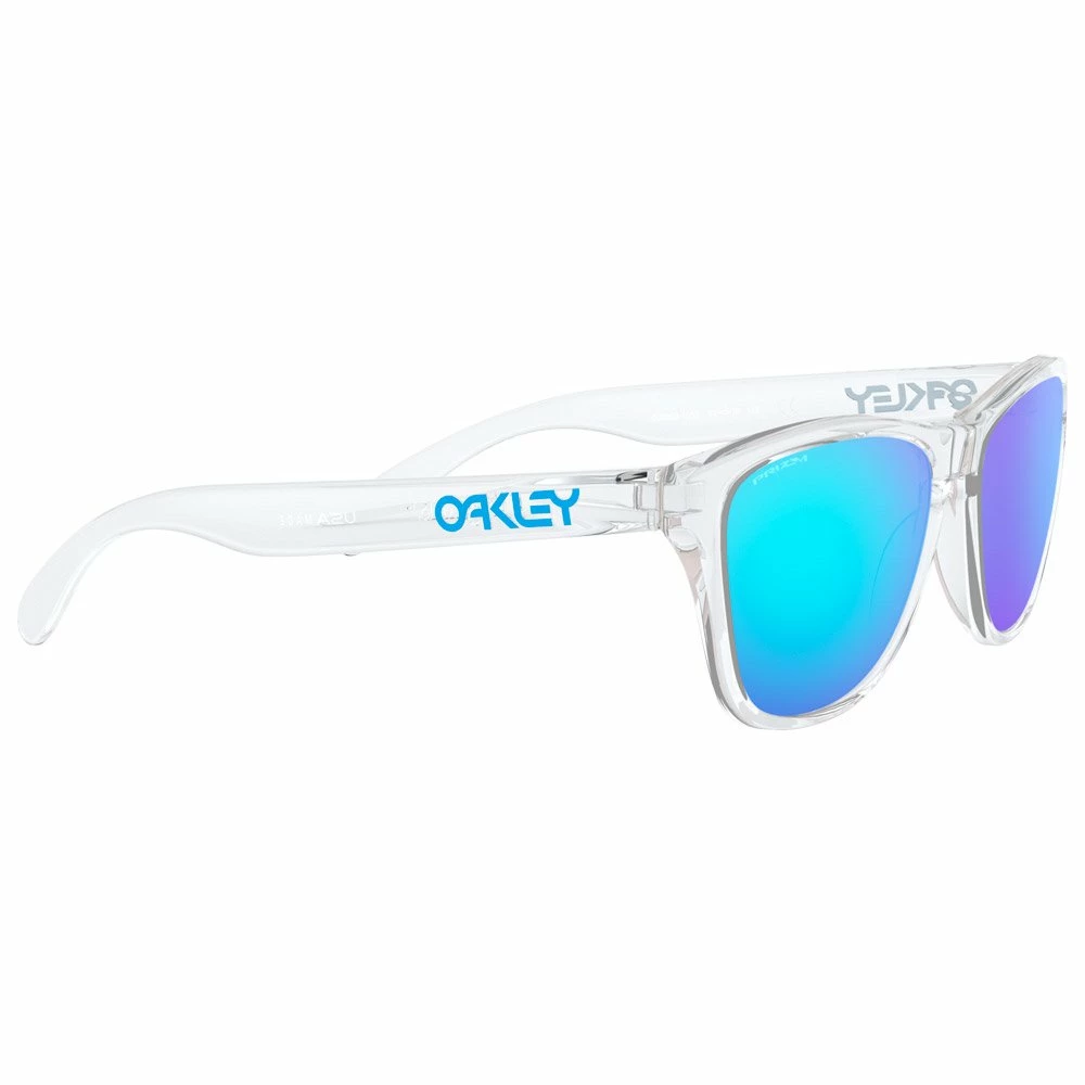 Lunettes De Soleil Oakley Frogskins Xs Polished Clear Prizm Sapphire 12 Lunettes De Soleil Oakley Frogskins Xs Polished Clear Prizm Sapphire – Image 10