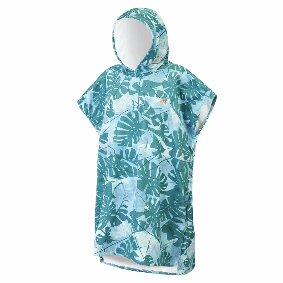 Poncho Surf After Essentials Big Leaves - Green 11 Poncho Surf After Essentials Big Leaves - Green – Image 9
