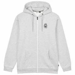 Sweat Picture Chewko Zip Hoodie Grey Melange